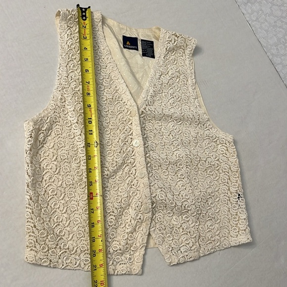 LIZ- SPORT VINTAGE COTTON VEST TOP 10 - Picture 16 of 16